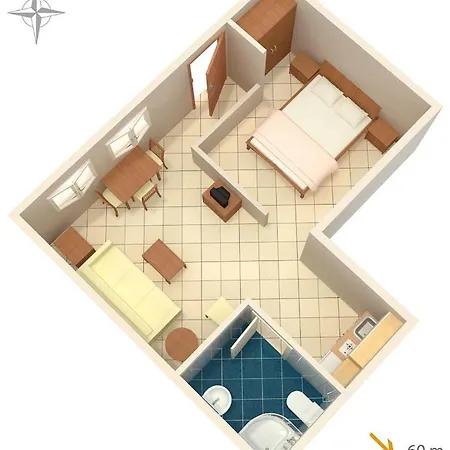 Apartment Apartments By The Sea Slano, Dubrovnik - 8608 *