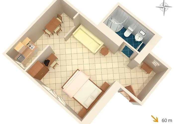 Apartments By The Sea Slano, Dubrovnik - 8608 Lägenhet